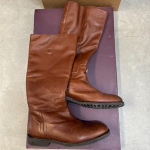 Johnston & Murphy brown tall boots